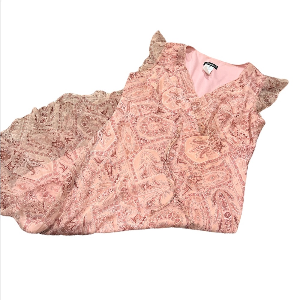 Vintage Megan Matthews floral‎ dress